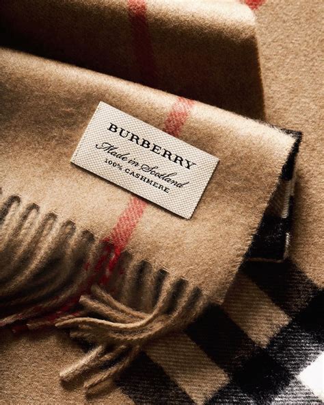 burberry london 100 cashmere made in scotland|burberry check cashmere.